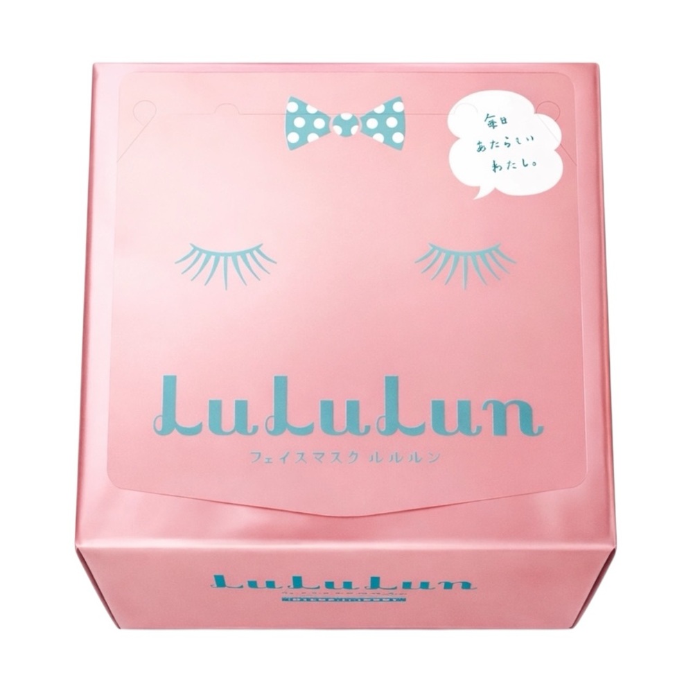 LULULUN FACIAL SHEET MASK, PINK 36 SHEETS - BRAND NEW, SEALED